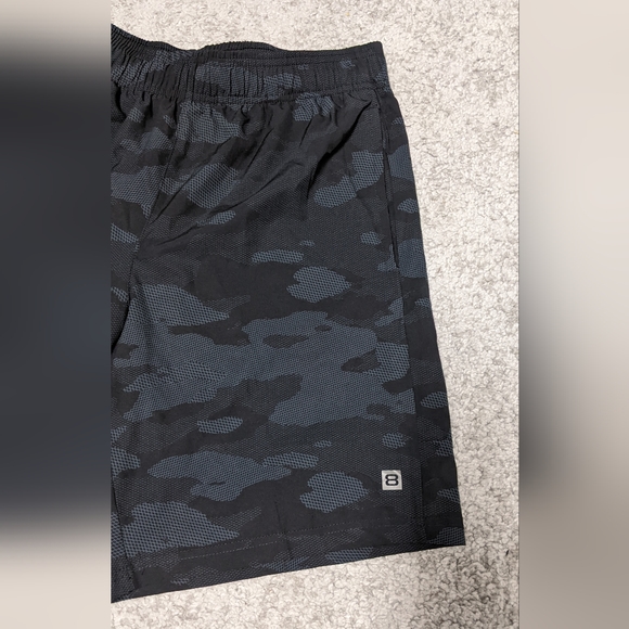 8brand qwik-dry blue camo shorts M - Picture 2 of 4